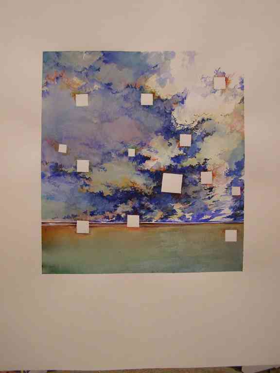 Title 3 | Oil on cartboard