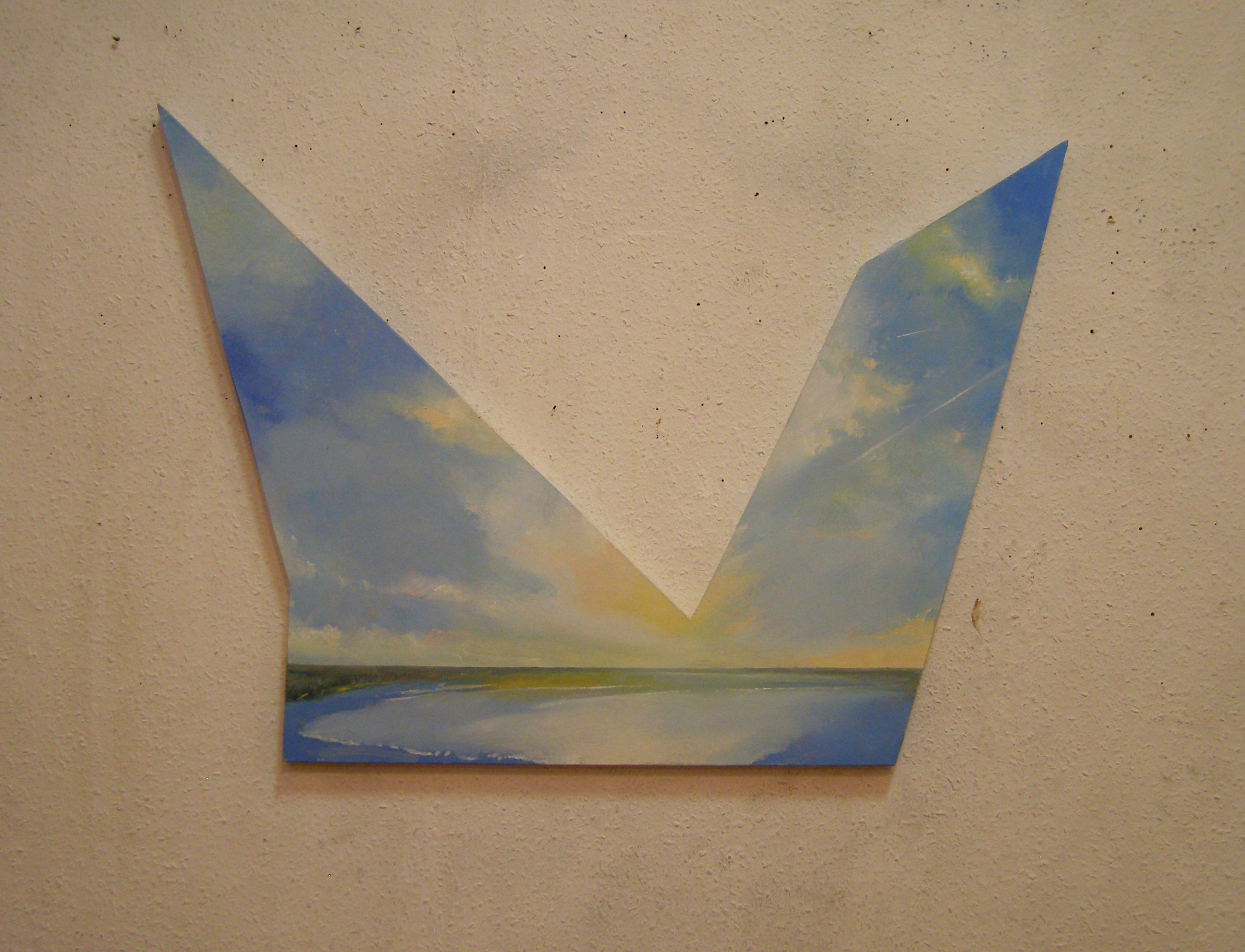 Title 3 | Oil on cartboard