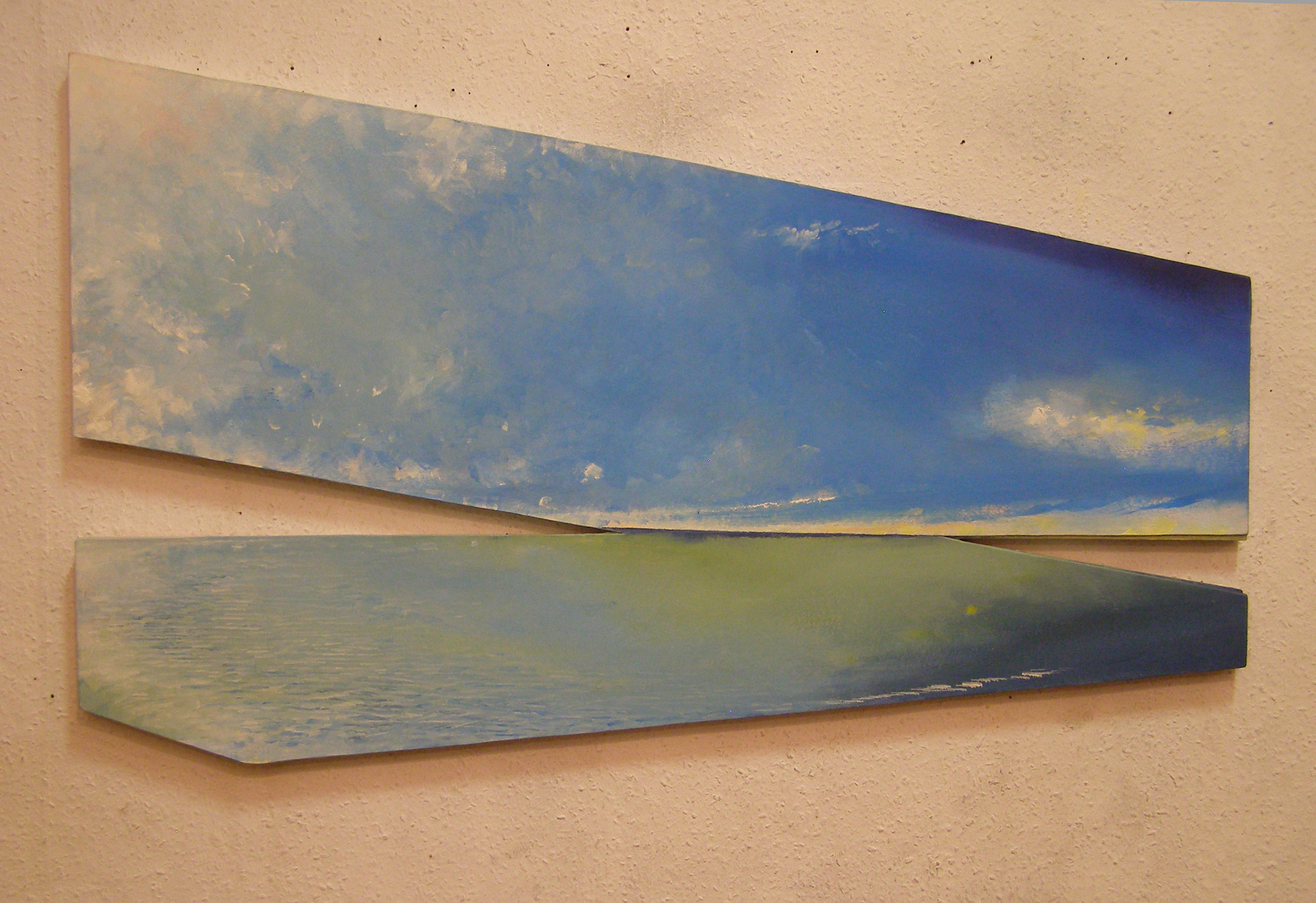 Title 5 | Oil on cartboard