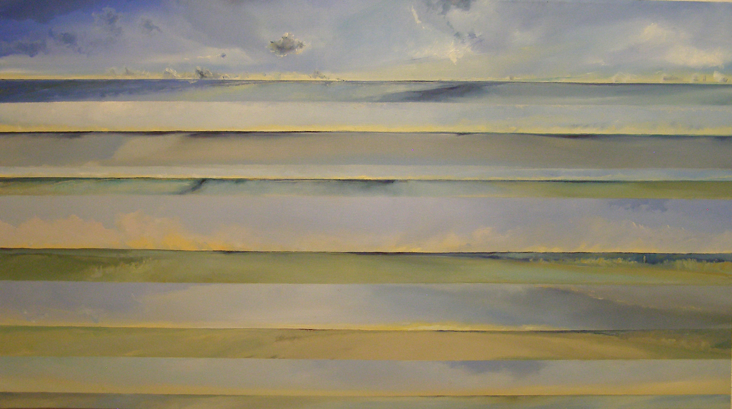 Title 7 | Oil on cartboard