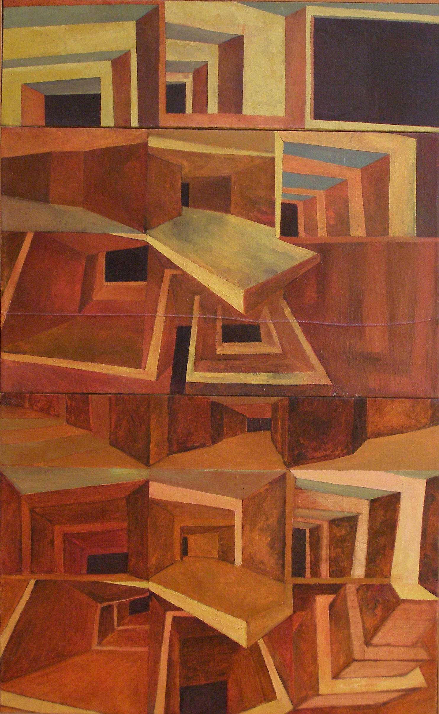 Title 2 | Oil on cartboard