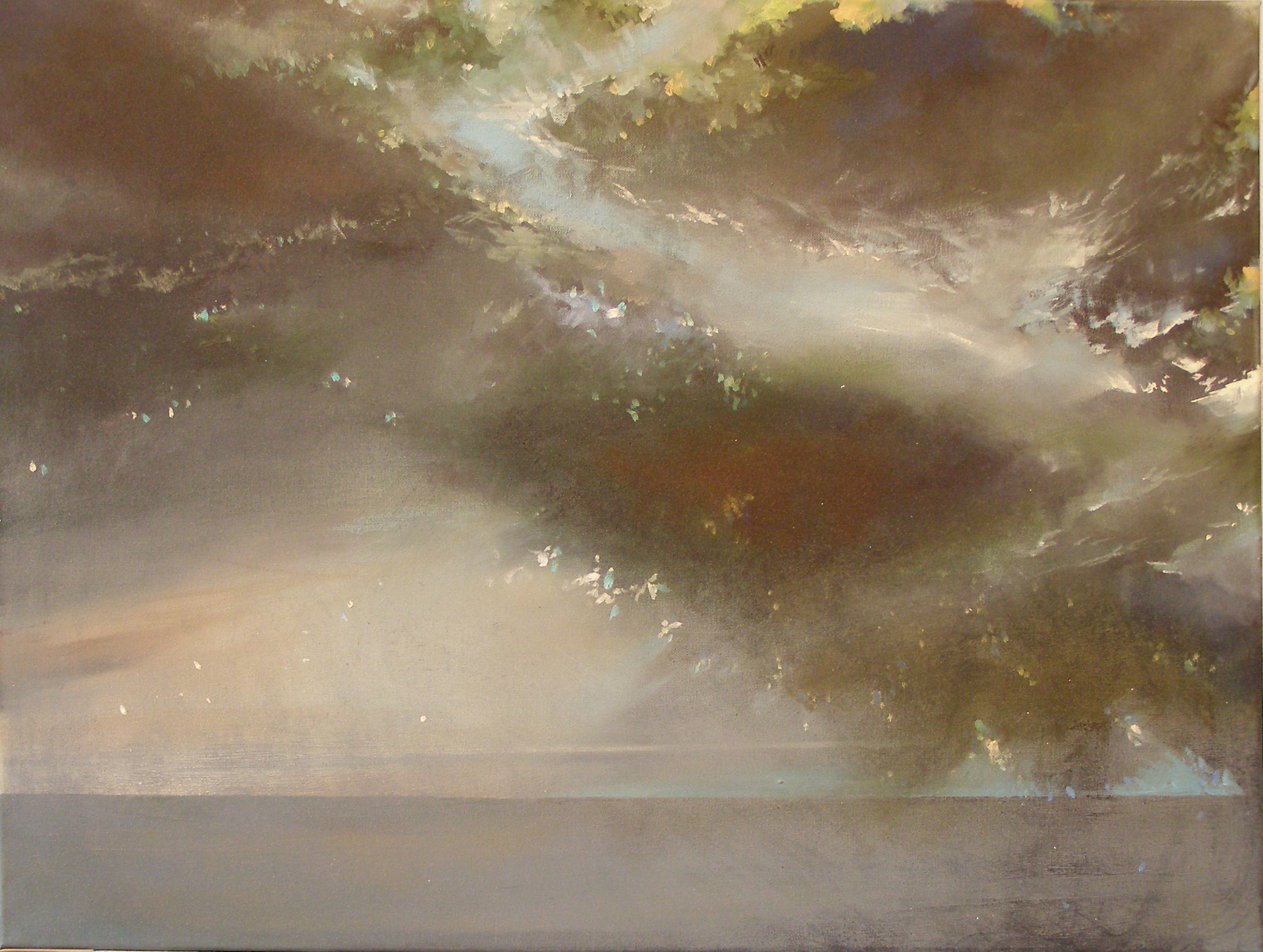 Title 5 | Oil on cartboard